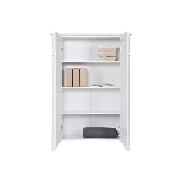 Cassettiera in legno bianco Joep - WOOOD-image-1