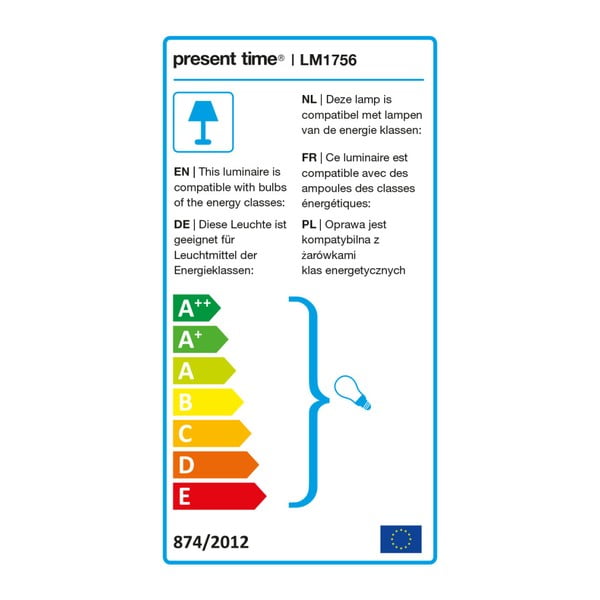 Lampada da tavolo in oro Noble - Leitmotiv-image-1