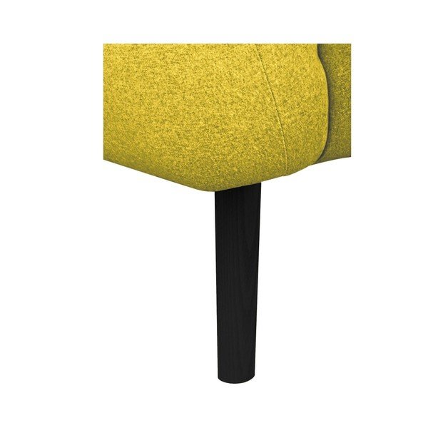 Žluté křeslo Kooko Home Rock-image-2