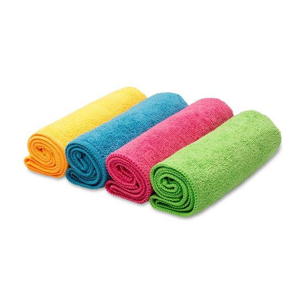 Set di panni per pulire in microfibra 4 pz Colors – Vileda-image-4