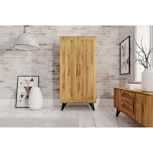 Armadio in rovere 91x185 cm Golo - The Beds-image-1