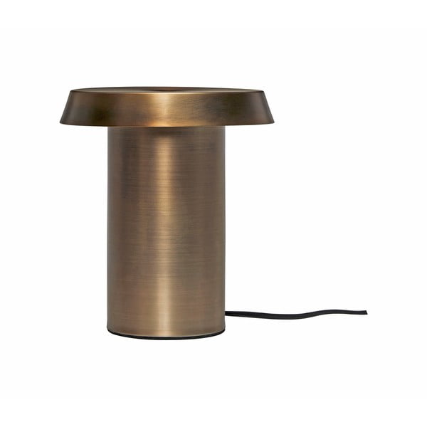 Lampada da tavolo in metallo marrone Keen - Hübsch
