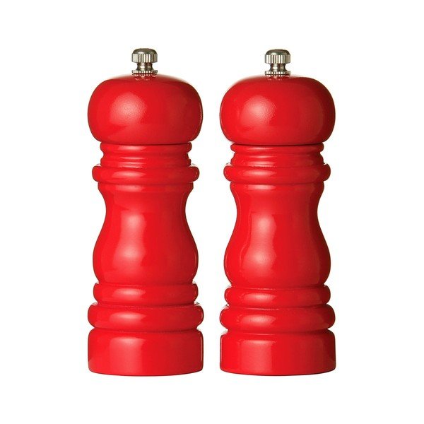 Set di 2 macina pepe e sale in legno rosso - Premier Housewares