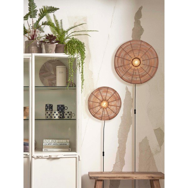 Lampada da parete in colore naturale ø 40 cm Tanami - Good&Mojo-image-4