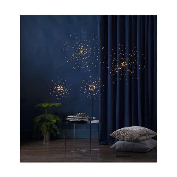 Decorazione luminosa da tavolo per esterni Decorazione da tavolo con fuochi d'artificio, altezza 50 cm - Star Trading-image-1