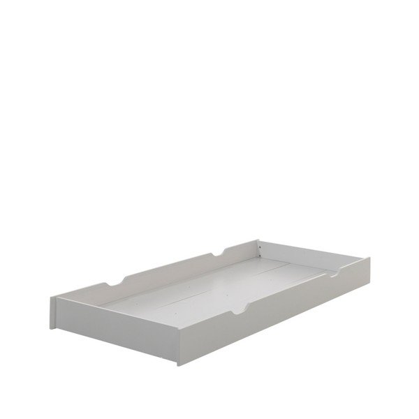 Cassetto bianco sotto il letto per bambini 90x190 cm SCOTT - Vipack