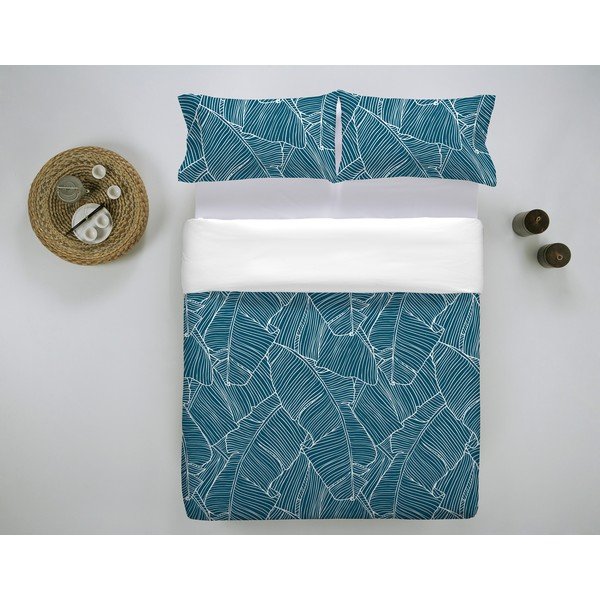 Copripiumino in cotone blu, 200 x 200 cm Banama - Marghett