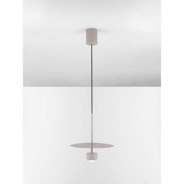 Lampadario LED beige in alluminio ø 30 cm Edem – Nova Luce-image-4