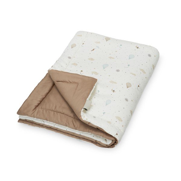 Coperta per bambini avorio in cotone organico 90x120 cm Dreamland – Cam Cam Copenhagen-image-3