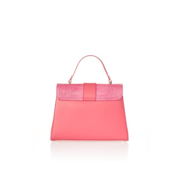Borsa in pelle rosa Marta - Federica Bassi-image-2