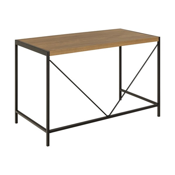 Tavolo da lavoro in rovere 60x120 cm Bahamas - Actona-image-3