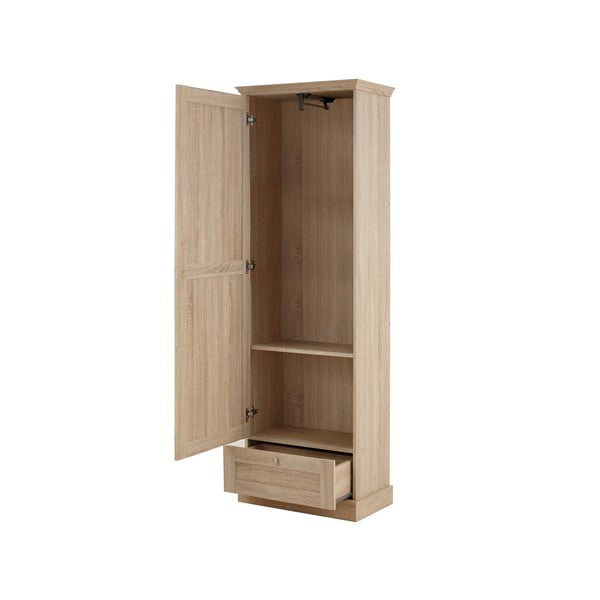 Armadio con ante effetto rovere Bruce - Støraa-image-3