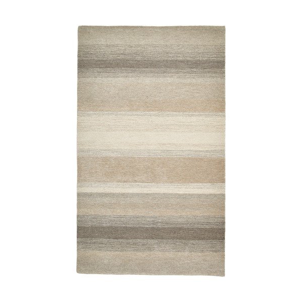 Tappeto in lana marrone/beige 170x120 cm Elements - Think Rugs