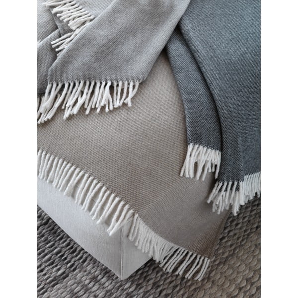 Plaid rosa antico con contenuto di cotone , 140 x 180 cm Jade - Euromant-image-2