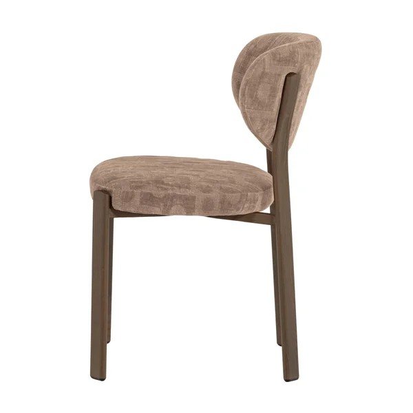 Sedie da pranzo in set beige imbottito con braccioli 2 pz Foon – WOOOD-image-4