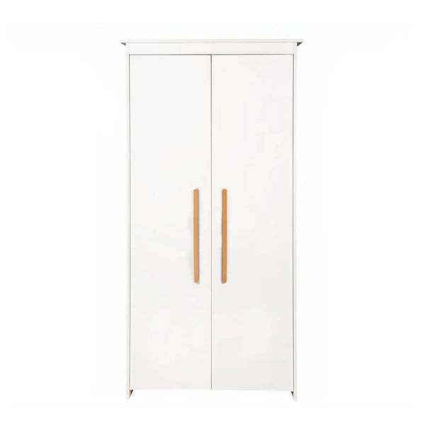 Armadio per bambini bianco 96x190x50 cm Lilo – Roba