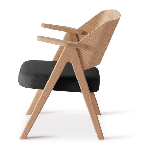 Poltrona in rovere grigio scuro Findahl di Hammel Me Tube - Hammel Furniture-image-2