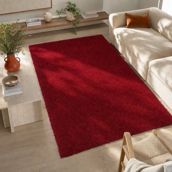 Tappeto rosso , 57 x 110 cm Aqua Liso - Universal-image-1