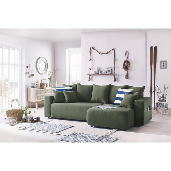 Divano letto verde Envy - Bobochic Paris-image-4