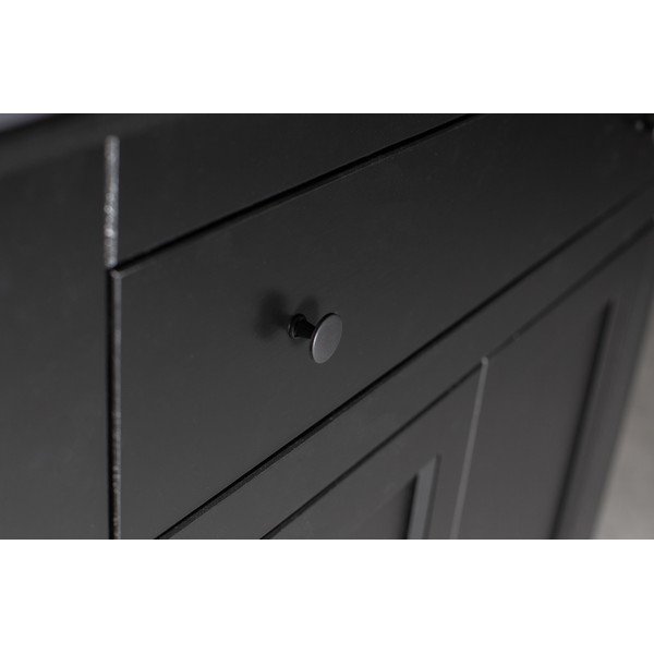 Armadio in legno di pino nero Eva - WOOOD-image-1