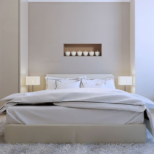 Adesivo murale 3D Candele - Ambiance-image-1