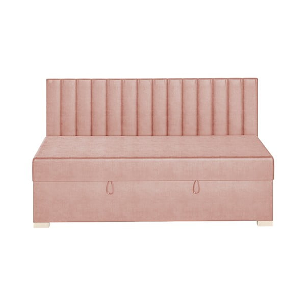 Letto per bambini rosa con contenitore con materasso 90x200 cm Chill - Ghado