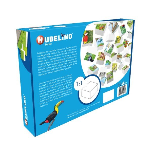 Puzzle della foresta pluviale per bambini - Hubelino-image-4