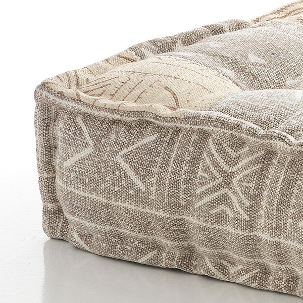 Poggiapiedi componibile bianco/beige Yara – Tomasucci-image-1