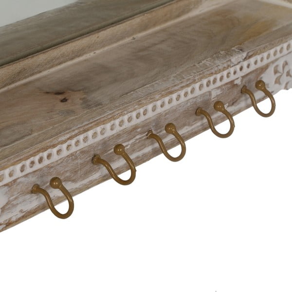 Specchio da parete con cornice in legno 61x38 cm - Ixia-image-3