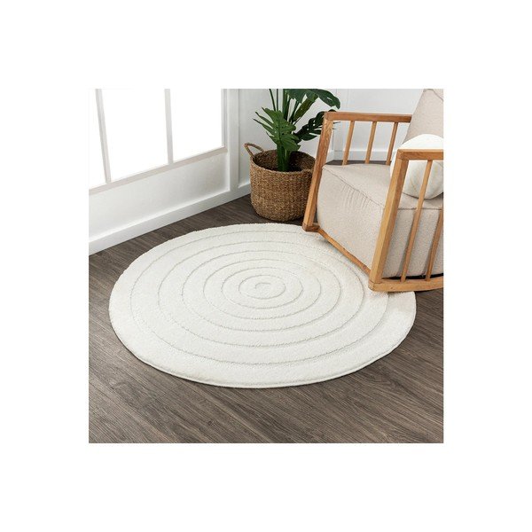 Tappeto rotondo grigio lavabile ø 100 cm Elite Collection – Mila Home-image-1