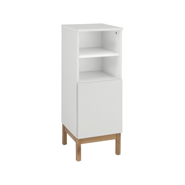 Mobile bagno basso bianco 30x86 cm Mirza - Støraa-image-1
