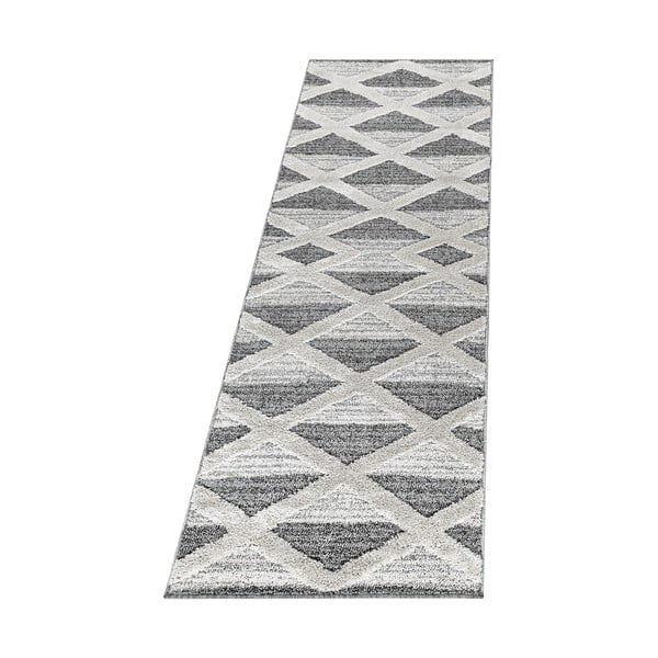 Passatoia grigio 80x250 cm Pisa - Ayyildiz Carpets