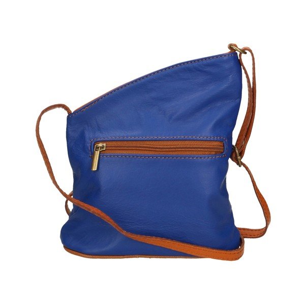 Borsa in pelle blu-marrone Garturo - Chicca Borse-image-1