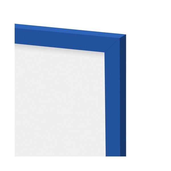 Cornice blu scuro verticale con sostegno/da appendere 12x17 cm – knor-image-2