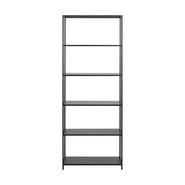 Libreria in metallo nero 70x185 cm Newcastle - Actona