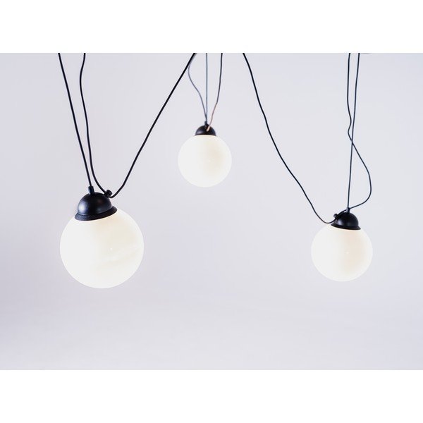 Lampadario nero con paralume in metallo Popo - CustomForm-image-3