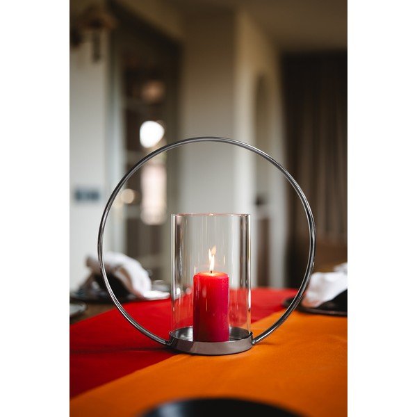 Portacandela in metallo per lumino Elana – Zilverstad-image-1