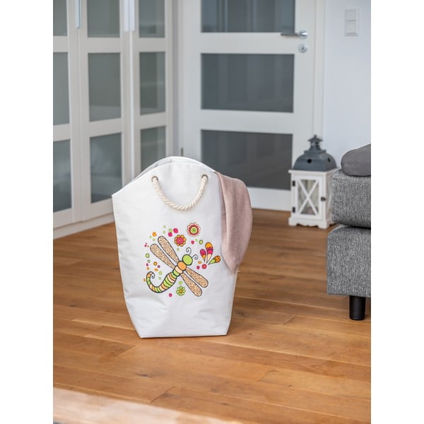 Cesto portabiancheria in tessuto da 58 l Rollin'Art Libelle - Wenko-image-1