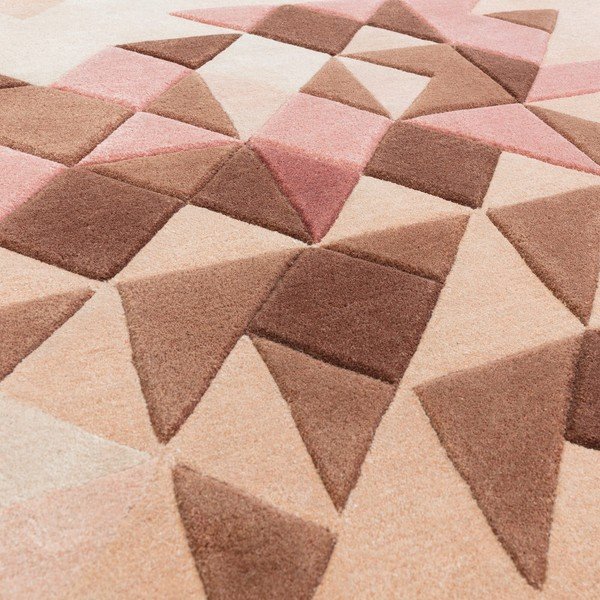 Tappeto rosso e rosa 290x200 cm Enigma - Asiatic Carpets-image-1