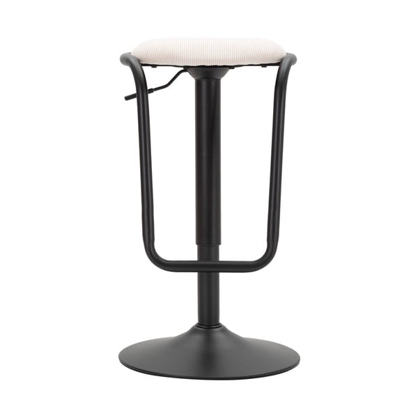 Sedia da bar bianca/nera in imbottito con altezza regolabile (altezza della seduta 61 cm) Destiny – Mauro Ferretti-image-2