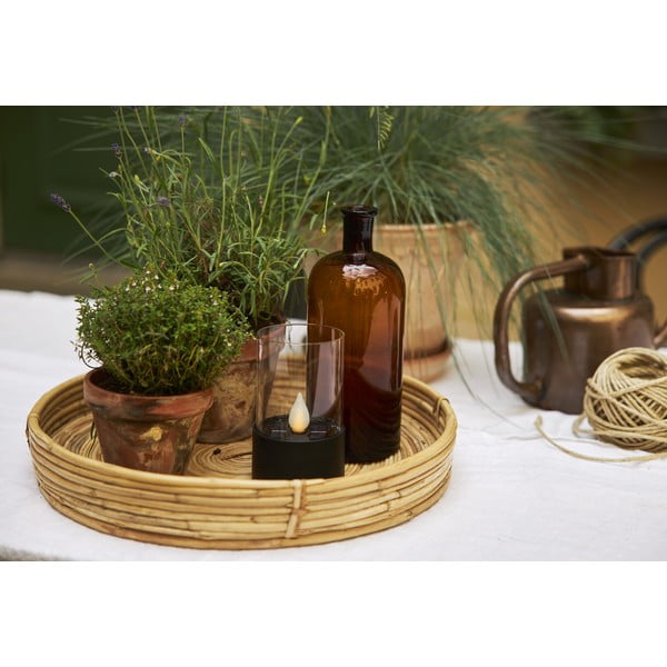 Decorazione luminosa a LED nera per esterni, altezza 13,5 cm Puloun - Star Trading-image-4