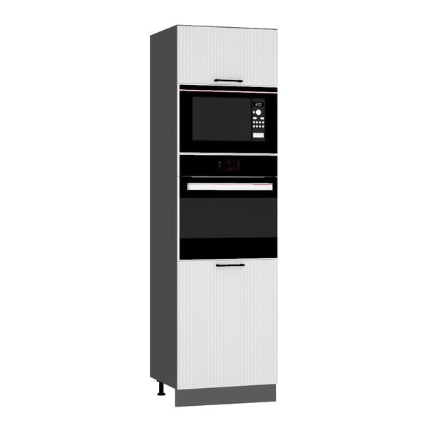 Mobile da cucina alto per forno e microonde a incasso (larghezza 60 cm) Rowan - STOLKAR