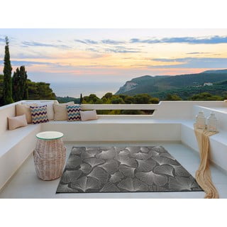 Tappeto per esterni grigio scuro, 80 x 150 cm Tokio - Universal