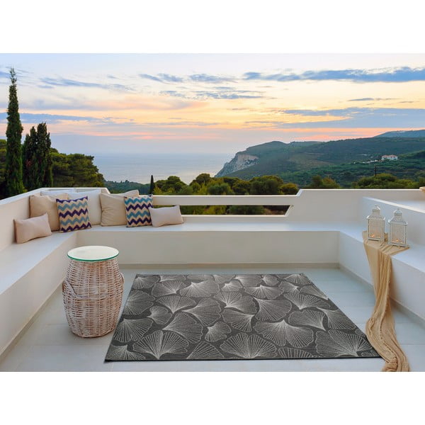 Tappeto per esterni grigio scuro, 80 x 150 cm Tokio - Universal-image-1