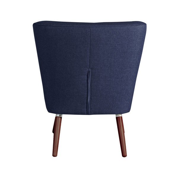 Poltrona blu scuro Neele Blu scuro - Max Winzer-image-1