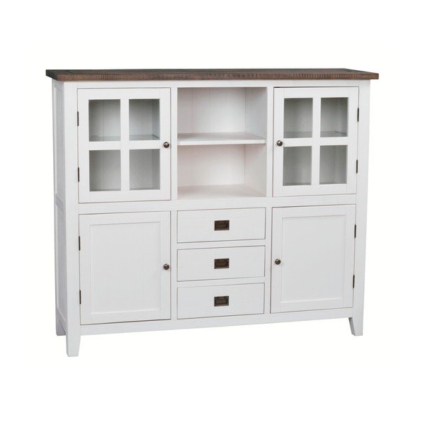 Credenza in legno bianco Nottingham - Rowico
