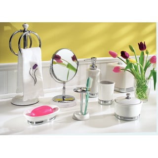 Tazza bianca per spazzolini da denti York - iDesign