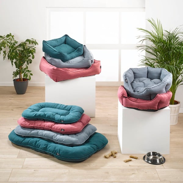 Cuccia per cani color petrolio 52x69 cm - Love Story-image-1