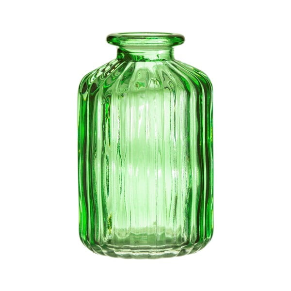 Vasi in vetro verde in set di 3 pezzi - Sass & Belle-image-3