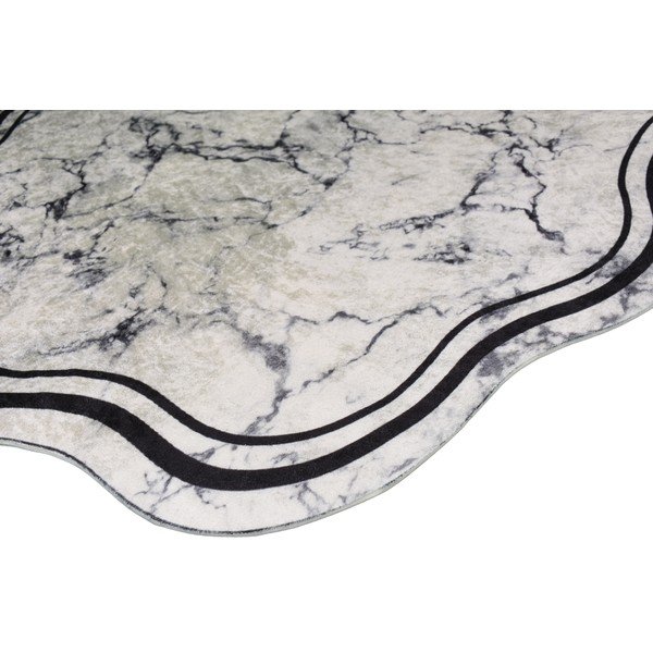 Tappeto bianco/grigio 200x80 cm - Vitaus-image-2